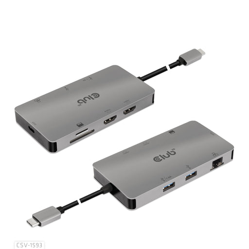 EAN 8719214471828 - CLUB3D CSV-1593 hub de interfaz USB 3.2 Gen 1 (3.1 Gen 1) Type-C 16200 Mbit/s Metálico imagen 2
