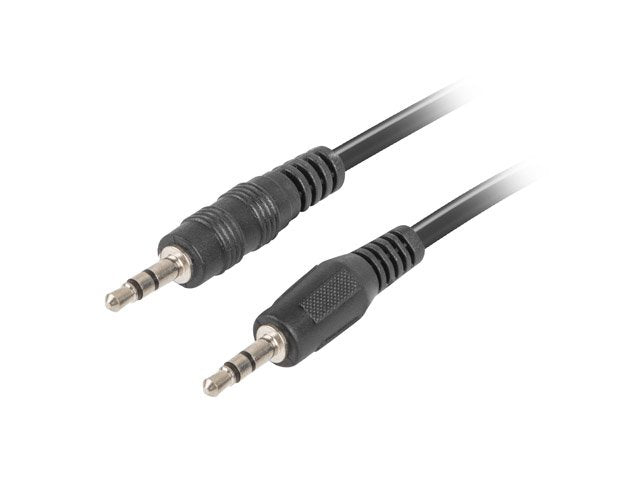 EAN 5901969413267 - Lanberg CA-MJMJ-10CC-0020-BK cable de audio 2 m 3,5mm Negro imagen 1