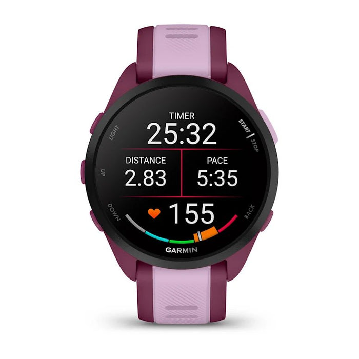 EAN 753759326647 - Garmin Forerunner 165 Music 3,05 cm (1.2") AMOLED 43 mm Digital 390 x 390 Pixeles Pantalla táctil Púrpura  imagen 2