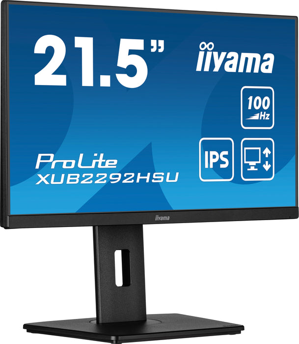 EAN 4948570122554 - iiyama ProLite XUB2292HSU-B6 pantalla para PC 55,9 cm (22") 1920 x 1080 Pixeles Full HD LED Negro imagen 4