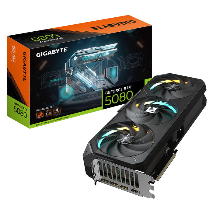 EAN 4719331355494 - GIGABYTE GeForce RTX 5080 GAMING OC 16G NVIDIA imagen 1