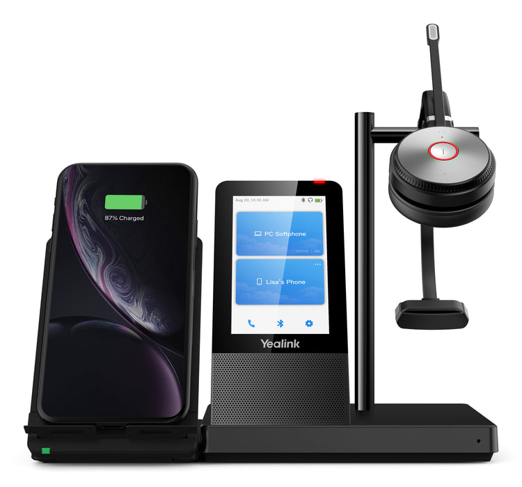 EAN 5715328093133 - Yealink WH66 Mono UC Auriculares Inalámbrico Diadema Oficina/Centro de llamadas USB tipo A Bluetooth Base imagen 1