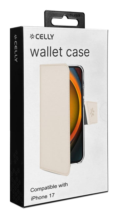 EAN 8021735223153 - Celly WALLY funda para teléfono móvil 16 cm (6.3") Funda cartera Arena imagen 6