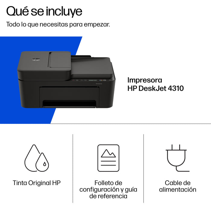 EAN 198828789730 - HP DeskJet 4310 All-in-One Printer Inyección de tinta térmica A4 4800 x 1200 DPI 8,5 ppm Wifi imagen 3