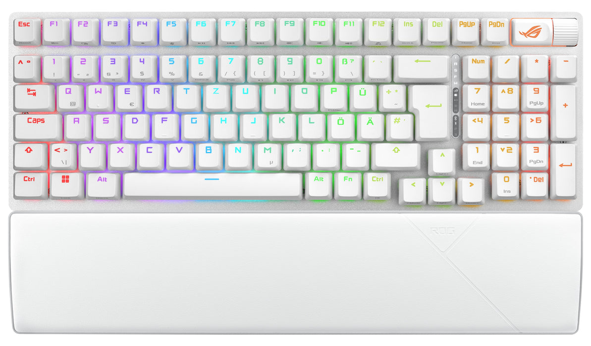 EAN 4711387487075 - ASUS ROG Strix Scope II 96 Wireless teclado Juego USB + RF Wireless + Bluetooth QWERTZ Alemán Blanco imagen 1