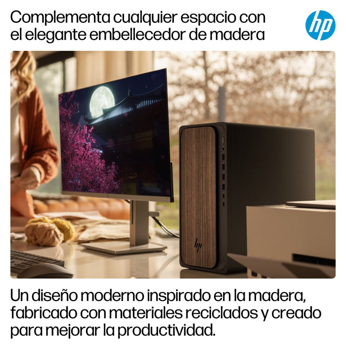 EAN 0199251181085 - HP OmniDesk Desktop AI M03-0014ns PC Intel Core Ultra 5 225 16 GB DDR5-SDRAM 1 TB SSD FreeDOS Torre AI PC imagen 6