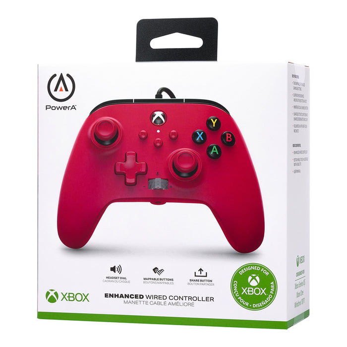 EAN 0617885045172 - PowerA XBGP0008-01 mando y volante Rojo USB Gamepad Analógico Xbox One, Xbox Series S, Xbox Series X imagen 11