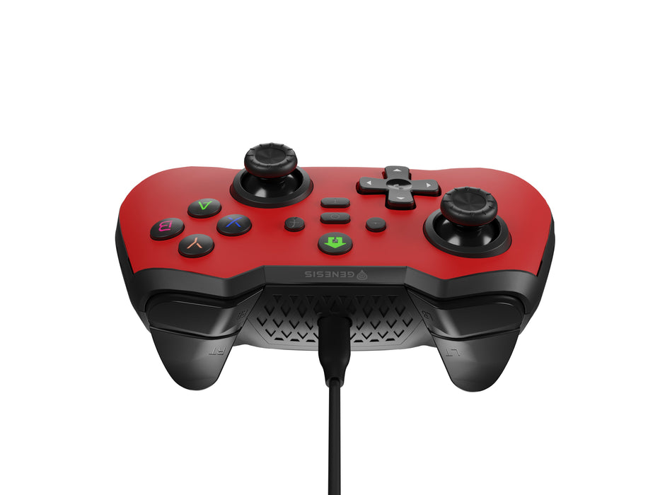 EAN 5901969443783 - GENESIS Mangan 300 Rojo USB Gamepad Analógico/Digital Android, Nintendo Switch, PC imagen 4