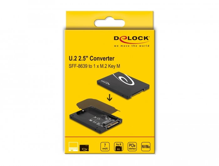 EAN 4043619633791 - DeLOCK 63379 caja para disco duro externo Caja externa para unidad de estado sólido (SSD) Negro imagen 6