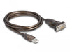 EAN 4043619626458 - DeLOCK 62645 cable de serie Negro USB tipo A DB-9 imagen 1