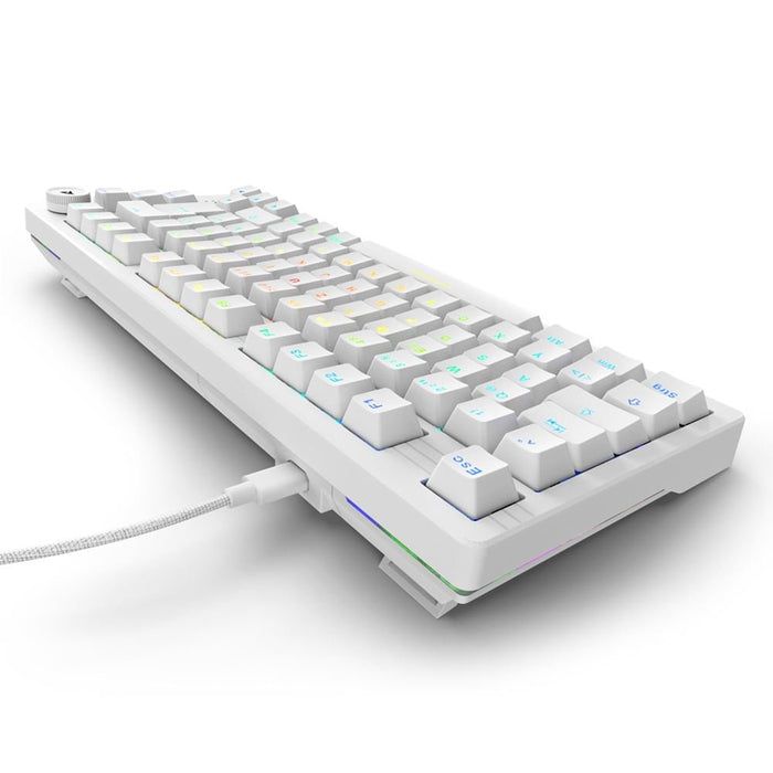 EAN 4044951041817 - Sharkoon SGK25 teclado Hogar USB QWERTZ Alemán Blanco imagen 8
