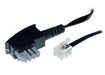 EAN 4017538006912 - S/CONN 10m TAE-N - RJ11 Negro, Transparente imagen 1
