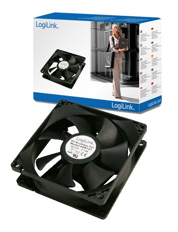 EAN 4260113565254 - LogiLink PC case cooler Carcasa del ordenador Ventilador Negro imagen 1
