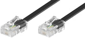 EAN 4040849502552 - Goobay 50255 cable telefónico 3 m Negro imagen 1