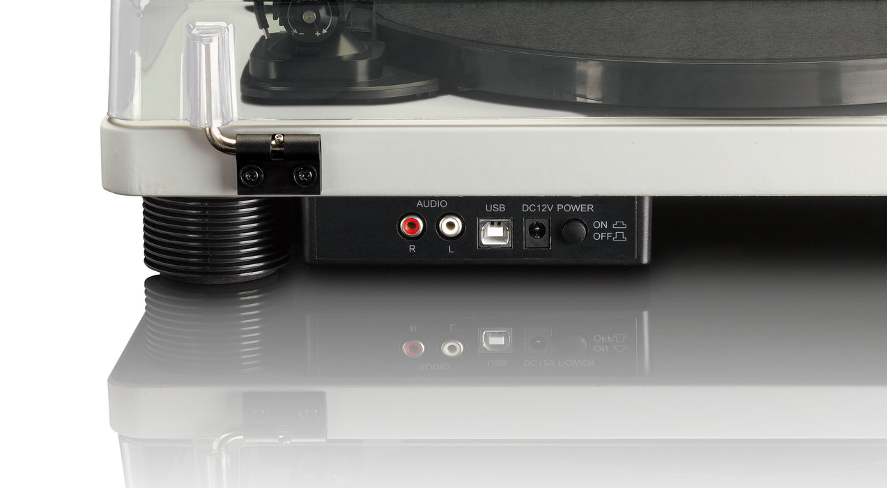 EAN 8711902035749 - Lenco LS-50 Tocadiscos de tracción por correa Gris imagen 2