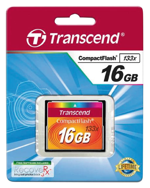 EAN 0760557810339 - Transcend TS16GCF133 memoria flash 16 GB CompactFlash MLC imagen 2