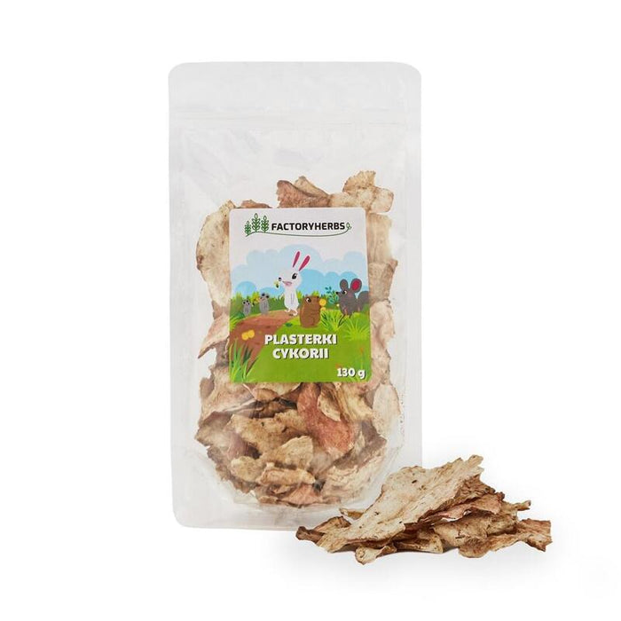 Factory Herbs Chicory Slices - Golosina Para Roedores Y Conejos - 130g