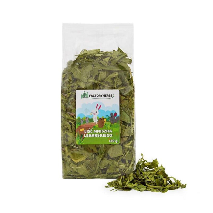 Factory Herbs Dandelion Leaf - Golosina Para Roedores Y Conejos - 130g