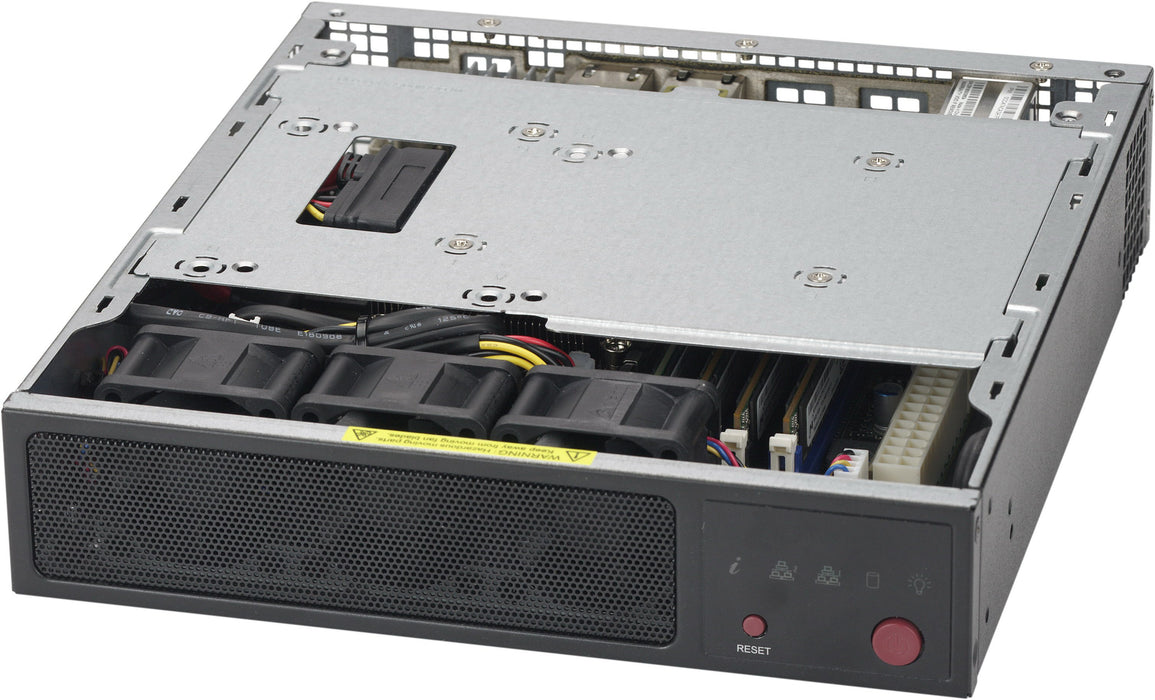 EAN 0672042243624 - Supermicro CSE-101F carcasa de ordenador Estante Negro imagen 1