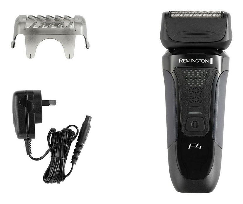 EAN 5038061152067 - Remington F4002 afeitadora Máquina de afeitar de rotación Recortadora Negro, Azul imagen 3