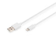 EAN 4016032383932 - Digitus DB-600106-010-W cable de conector Lightning 1 m Blanco imagen 1