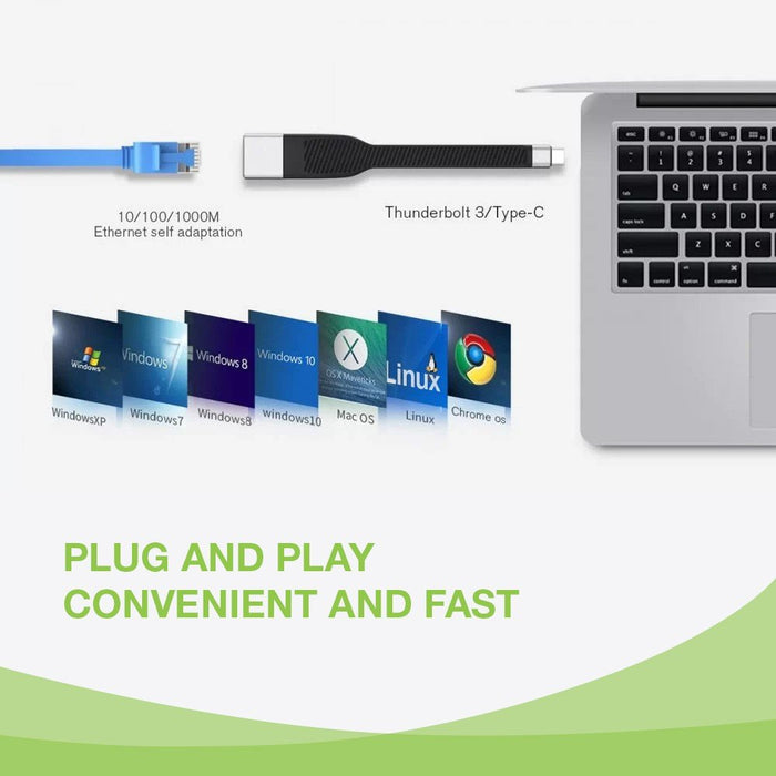 EAN 8059018367966 - Techly ICOC USBC-RJ45 cable de red Negro 0,144 m imagen 10