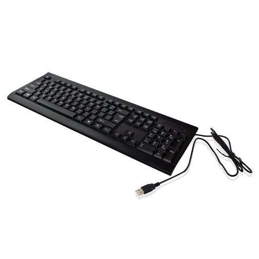 EAN 8054392616969 - Ewent EW3190 teclado Universal USB QWERTY Internacional de EE.UU. Negro imagen 2