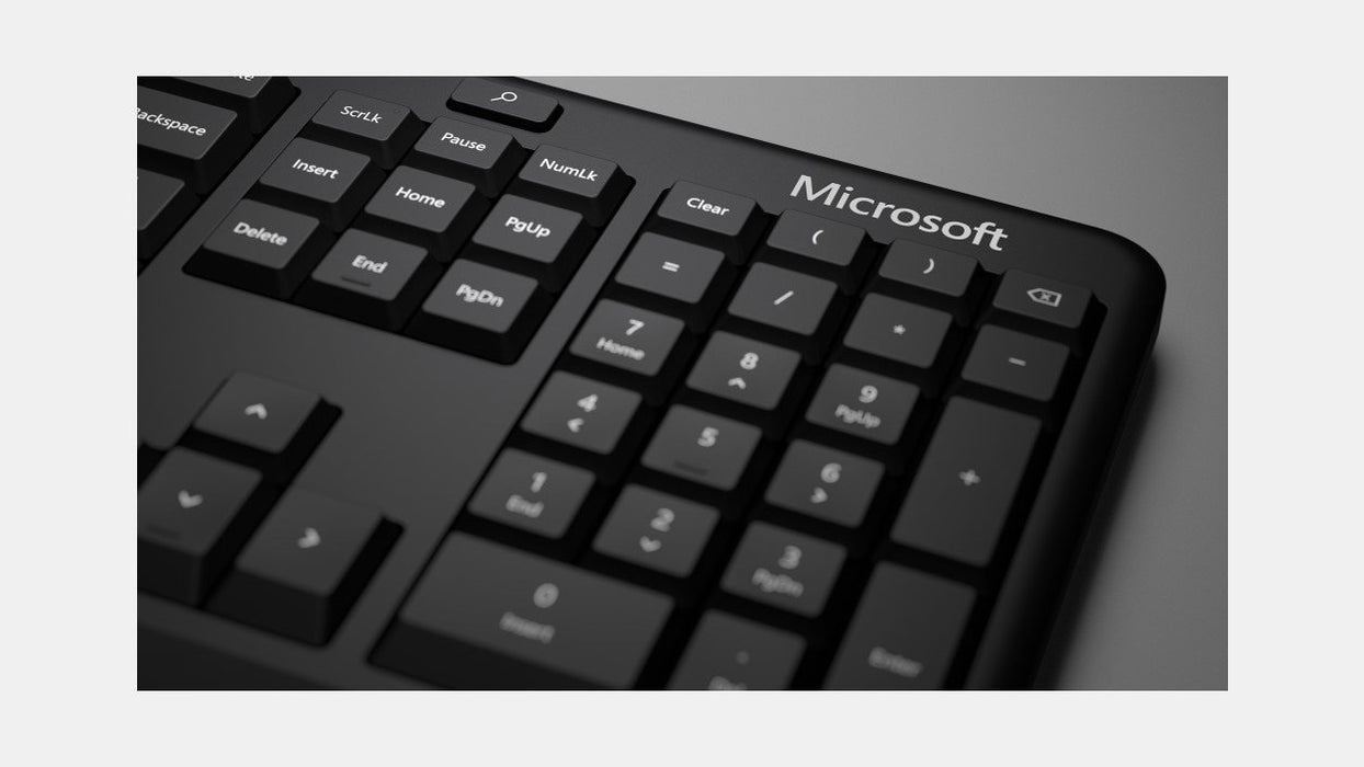 EAN 889842438437 - Microsoft Ergonomic Keyboard teclado Oficina USB QWERTY Negro imagen 3