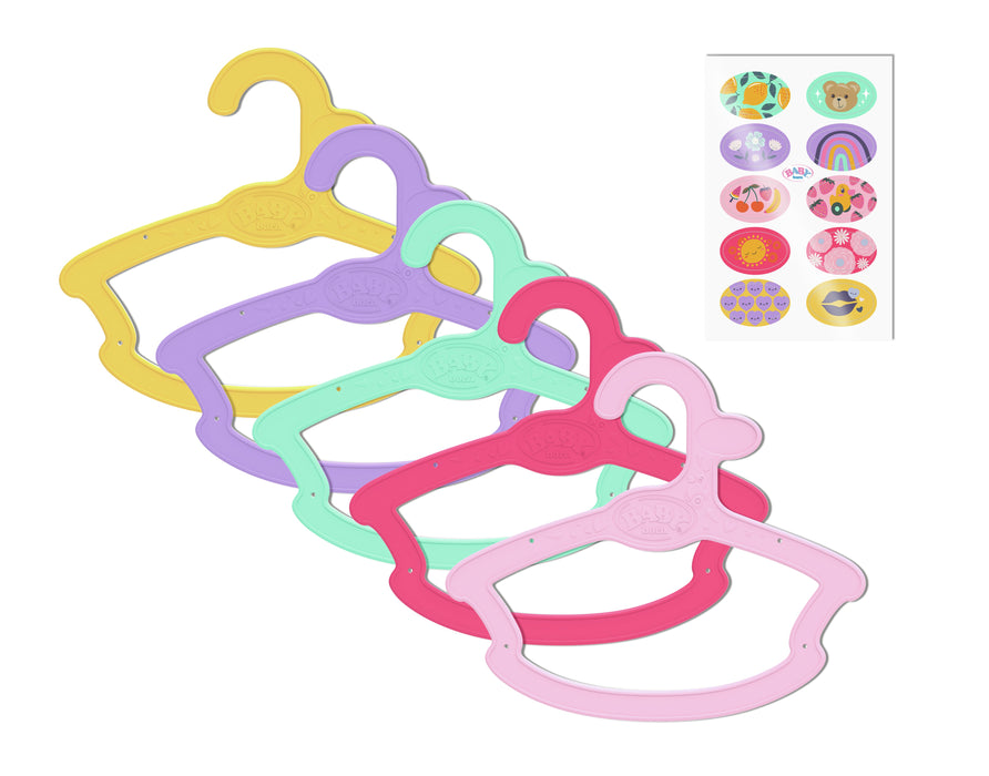 EAN 4001167838495 - BABY born Hanger, 5 pack 43cm Perchas de juguete imagen 1