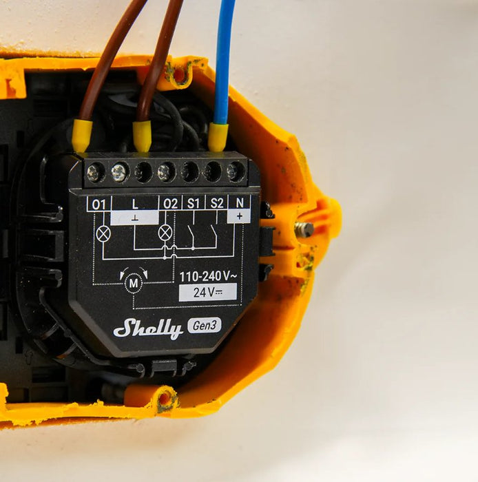 EAN 3800235261927 - Shelly 2PM Gen3 Interruptor inteligente Negro imagen 3