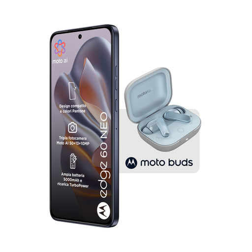 EAN 8033779084171 - Motorola edge 60 neo + Moto Buds PG38C05749 16,1 cm (6.36") SIM doble Android 15 5G USB Tipo C 8 GB 256 G imagen 2