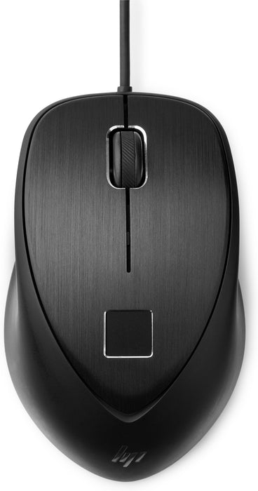 EAN 0193015147447 - HP USB Fingerprint Mouse ratón Ambidextro USB tipo A imagen 4