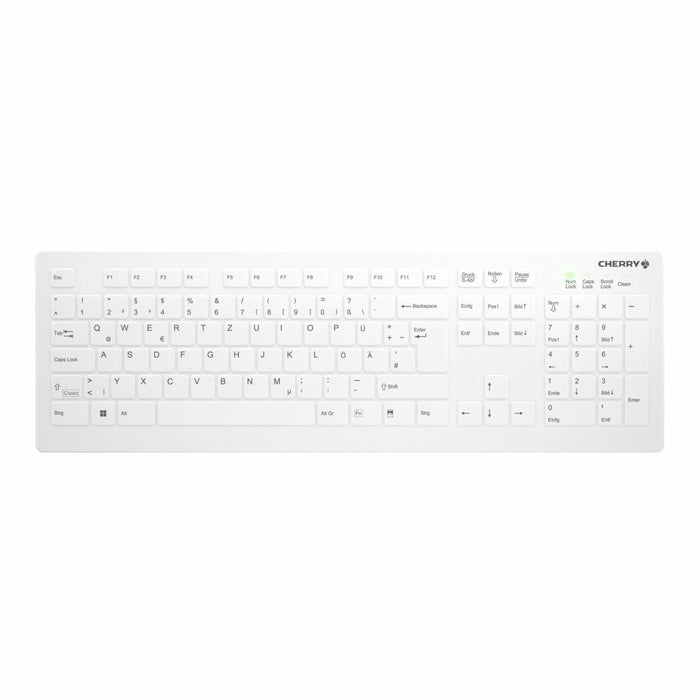 EAN 7061119551718 - CHERRY AK-C8112 teclado Médico RF inalámbrico QWERTZ Alemán Blanco imagen 1