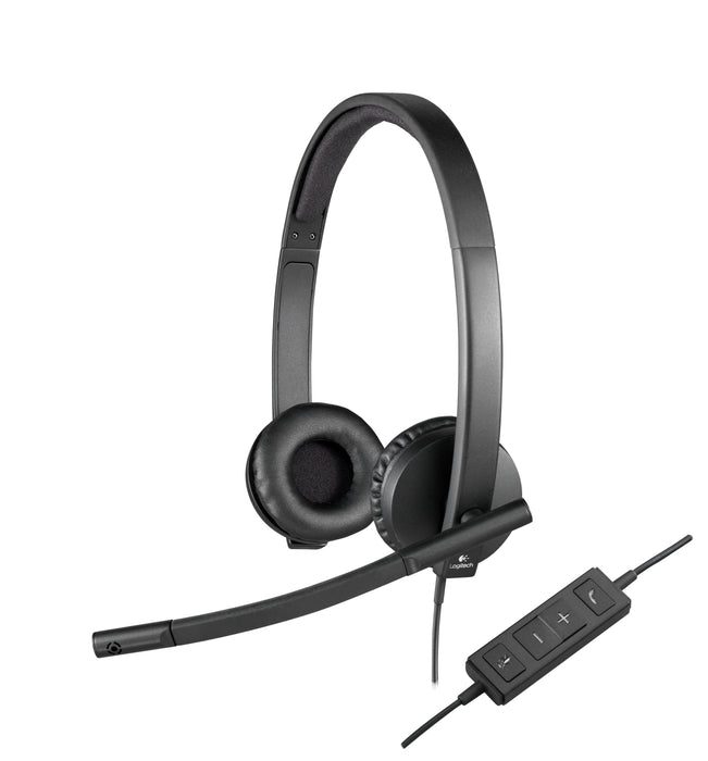 EAN 5099206053304 - Logitech H570e Auriculares Alámbrico Diadema Oficina/Centro de llamadas USB tipo A Negro imagen 1