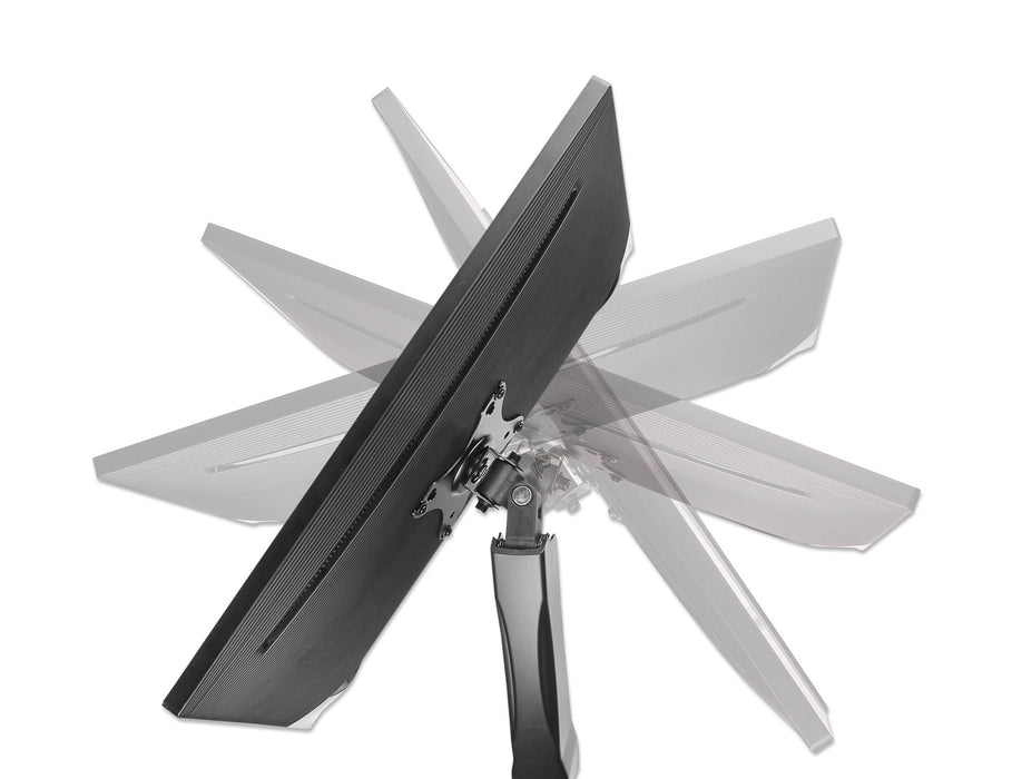 EAN 766623462501 - Manhattan 462501 soporte para monitor 81,3 cm (32") Escritorio Negro imagen 9