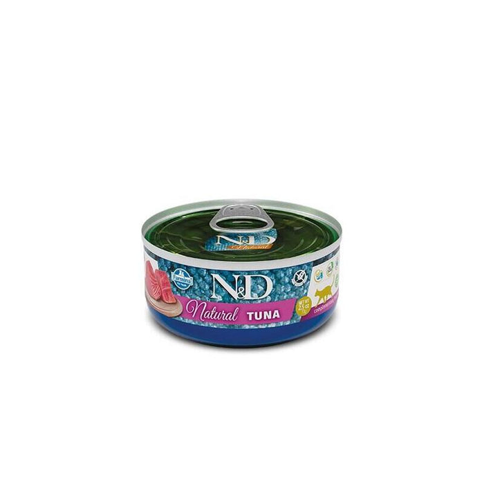 Farmina N&D Cat Natural Atún - Comida Húmeda Para Gatos - 140 G