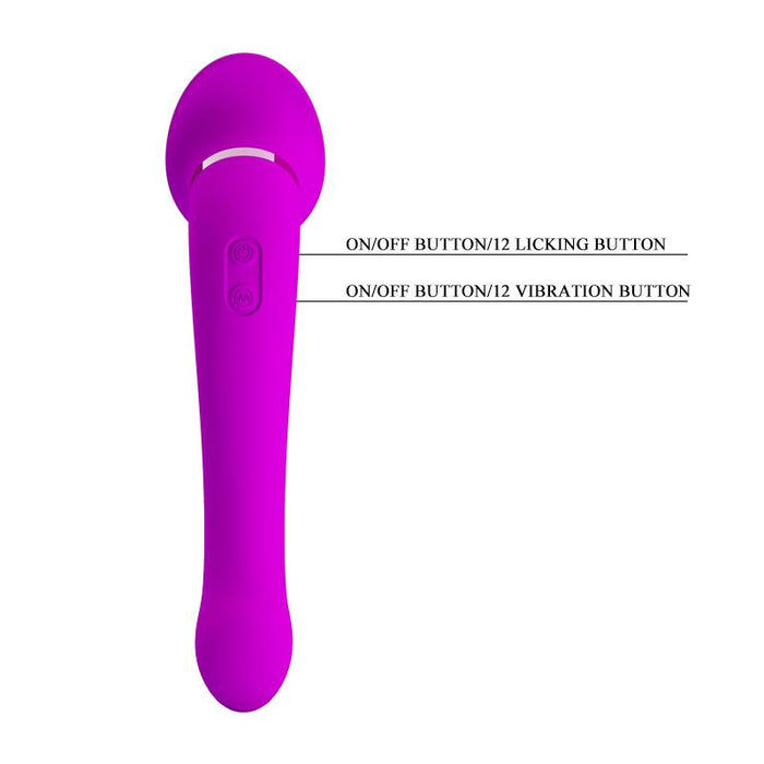 Faust Vibrador Con Lengua Estimuladora Usb