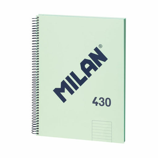 EAN 8411574104872 - Milan 57142E80GR cuaderno y block 80 hojas Verde imagen 1