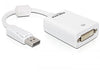 EAN 4043619617654 - DeLOCK 61765 adaptador de cable de vídeo 0,125 m DisplayPort DVI-I Blanco imagen 1