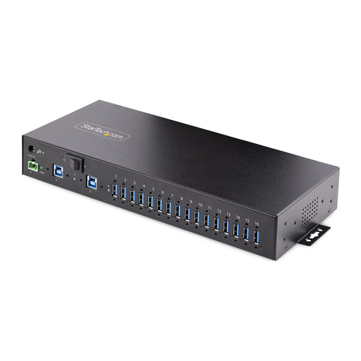 EAN 0065030894999 - StarTech.com 5G16AINDS-USB-A-HUB hub de interfaz USB 3.2 Gen 1 (3.1 Gen 1) Type-B 5000 Mbit/s Negro imagen 1
