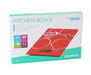 EAN 5907595431477 - Omega OBSKR báscula de cocina Rojo Encimera Rectángulo Báscula electrónica de cocina imagen 2