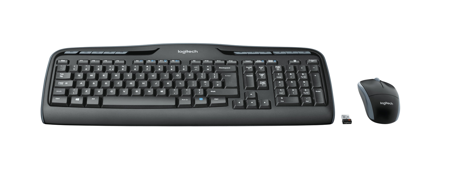 EAN 5099206073173 - Logitech Wireless Combo MK330 teclado Ratón incluido Oficina USB QWERTZ Alemán Negro imagen 1