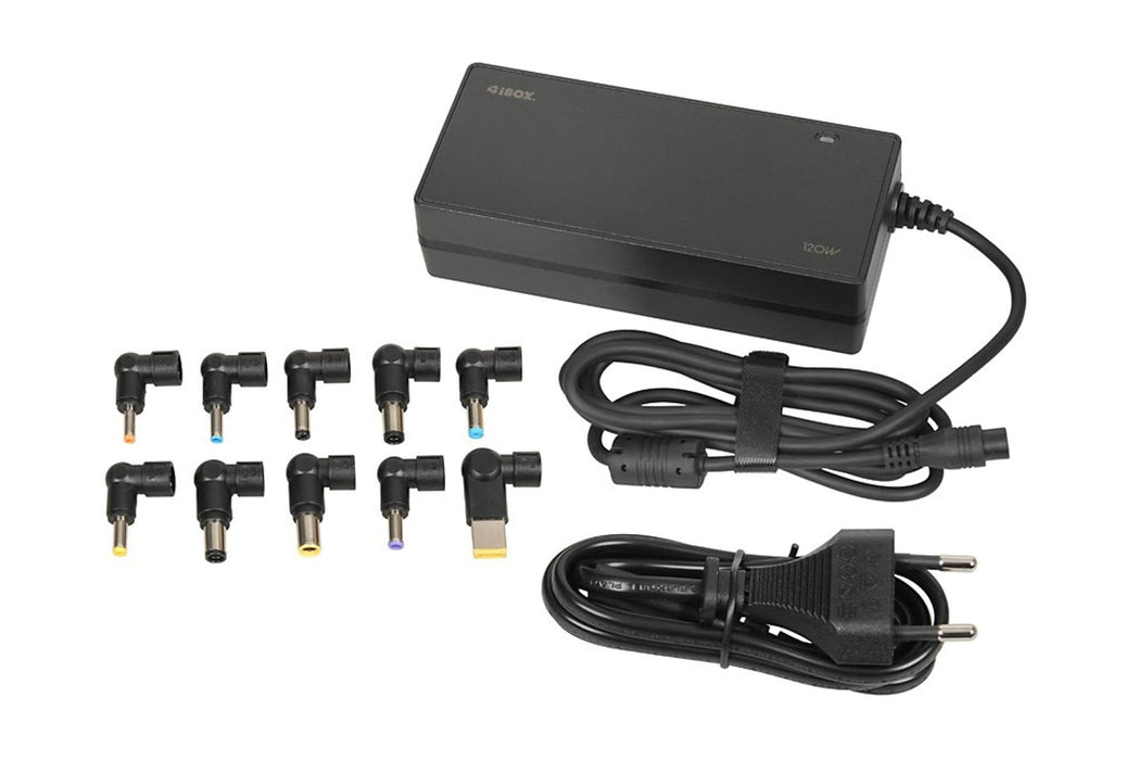 EAN 5903968681104 - iBox IUZ120WA adaptador e inversor de corriente Interior 120 W Negro imagen 1