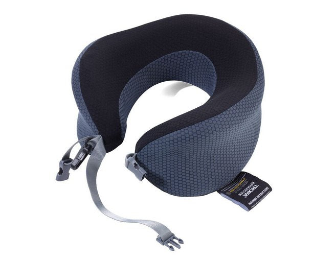 EAN 4024023022098 - TROIKA BBG61/GY almohada de viaje Negro, Gris imagen 4