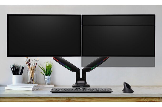 EAN 0085896596011 - Kensington K59601WW soporte para monitor 86,4 cm (34") Escritorio Negro imagen 5