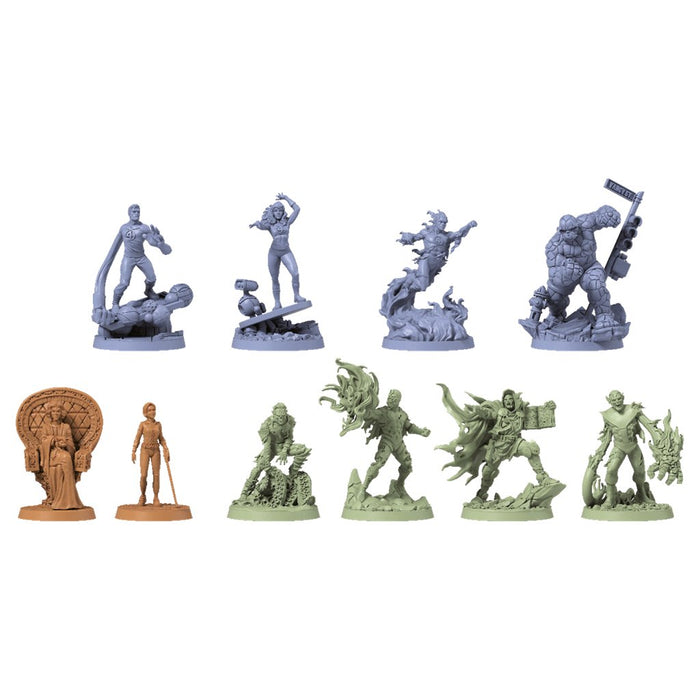 EAN 8435407641082 - Asmodee CMMZB004 juego de tablero Marvel Zombies: Fantastic 4 Under Siege 60 min Juego De Cartas Interpre imagen 3