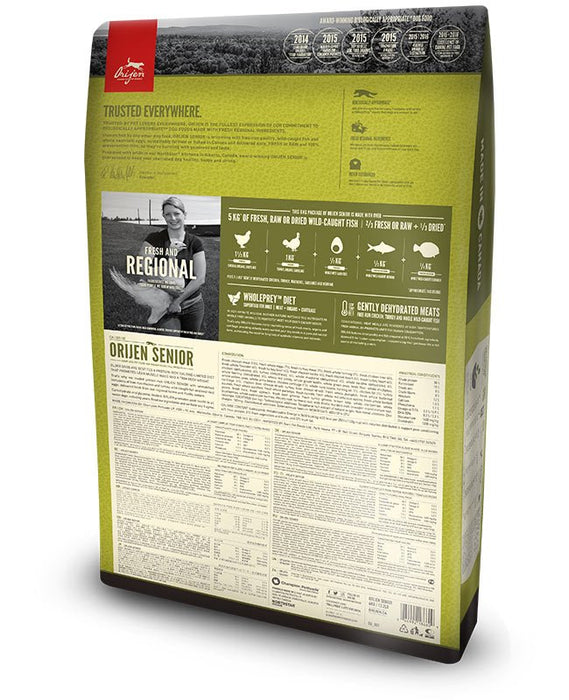 EAN 64992186609 - Orijen Senior 6 kg Pollo, Pescados, Pavo imagen 2