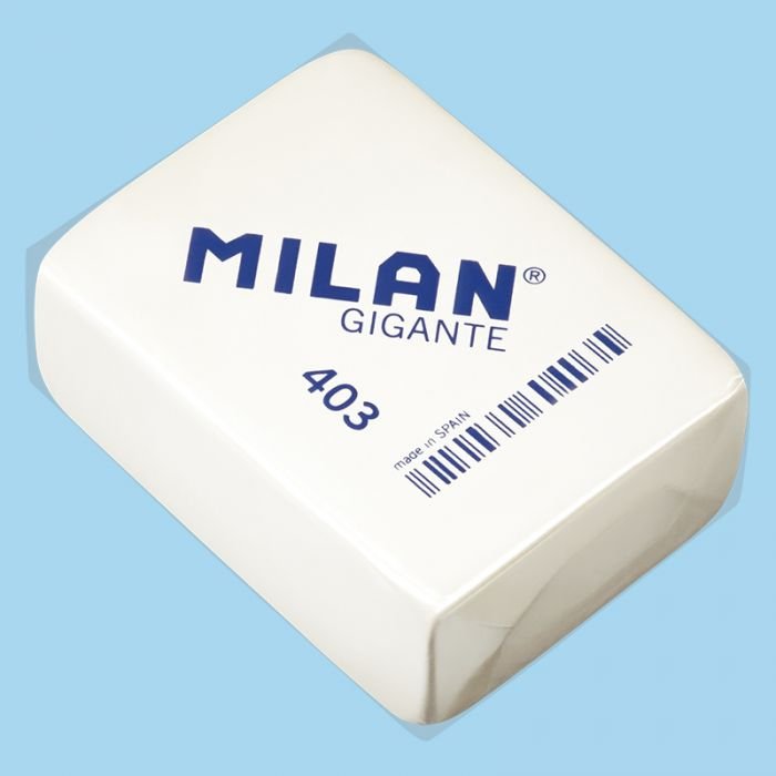EAN 8414034004033 - Milan CMM403 goma Caucho Blanco 3 pieza(s) imagen 2