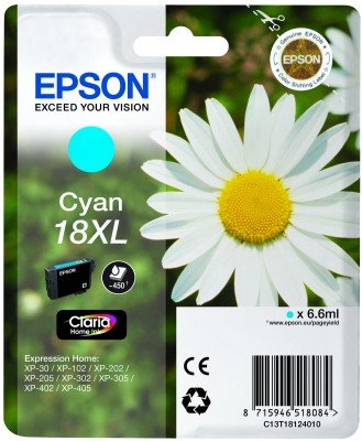 EAN 8715946518084 - Epson Daisy C13T18124010 cartucho de tinta 1 pieza(s) Original Alto rendimiento (XL) imagen 2