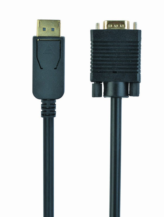 EAN 8716309098441 - Gembird CCP-DPM-VGAM-6 adaptador de cable de vídeo 1,8 m VGA (D-Sub) DisplayPort Negro imagen 1